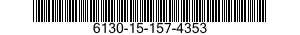 6130-15-157-4353 POWER SUPPLY 6130151574353 151574353
