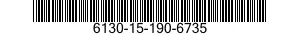 6130-15-190-6735 POWER, SUPPLY 6130151906735 151906735