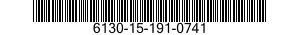 6130-15-191-0741 RADDRIZZATORE 6130151910741 151910741