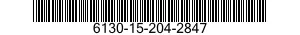 6130-15-204-2847 CONVERTER,DIRECT CURRENT TO DIRECT CURRENT 6130152042847 152042847