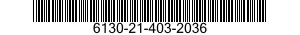 6130-21-403-2036  6130214032036 214032036