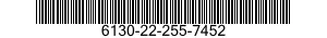 6130-22-255-7452  6130222557452 222557452