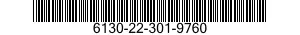6130-22-301-9760  6130223019760 223019760