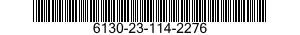 6130-23-114-2276 POWER SUPPLY,UNINTERRUPTIBLE 6130231142276 231142276