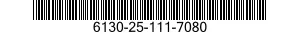 6130-25-111-7080 POWER SUPPLY 6130251117080 251117080