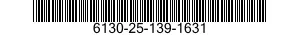 6130-25-139-1631 CHARGER,BATTERY 6130251391631 251391631