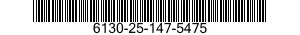 6130-25-147-5475 PLATE,MOUNTING 6130251475475 251475475