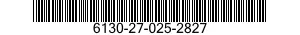 6130-27-025-2827 CHARGER,BATTERY 6130270252827 270252827