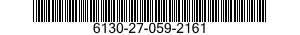 6130-27-059-2161 CHARGER,BATTERY 6130270592161 270592161