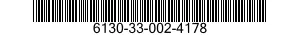 6130-33-002-4178 CONVERTER SUBASSEMBLY,POTENTIAL,STATIC 6130330024178 330024178