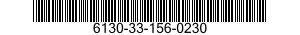 6130-33-156-0230  6130331560230 331560230