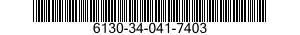 6130-34-041-7403 RECTIFIER ASSEMBLY,METALLIC 6130340417403 340417403