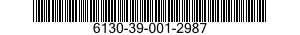 6130-39-001-2987 RECTIFIER,METALLIC 6130390012987 390012987