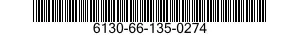 6130-66-135-0274 POWER SUPPLY SUBASSEMBLY 6130661350274 661350274
