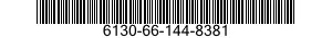 6130-66-144-8381 BATTERY POWER SUPPLY 6130661448381 661448381