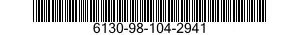6130-98-104-2941 POWER SUPPLY 6130981042941 981042941