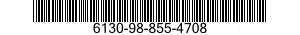 6130-98-855-4708  6130988554708 988554708