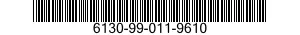 6130-99-011-9610  6130990119610 990119610