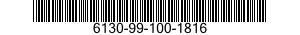 6130-99-100-1816  6130991001816 991001816