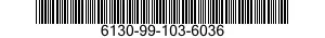6130-99-103-6036  6130991036036 991036036