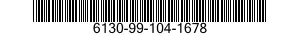 6130-99-104-1678  6130991041678 991041678
