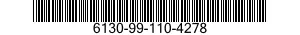 6130-99-110-4278  6130991104278 991104278