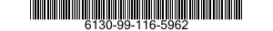 6130-99-116-5962  6130991165962 991165962