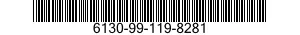 6130-99-119-8281  6130991198281 991198281