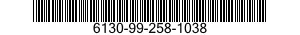 6130-99-258-1038 POWER SUPPLY ASSEMB 6130992581038 992581038