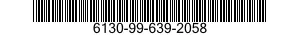6130-99-639-2058 DISCRETE COMPONENT 6130996392058 996392058