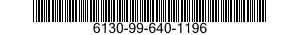 6130-99-640-1196  6130996401196 996401196