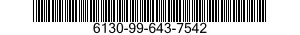 6130-99-643-7542  6130996437542 996437542