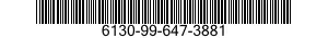 6130-99-647-3881  6130996473881 996473881
