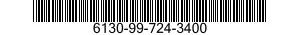 6130-99-724-3400 CONVERTER,DIRECT CURRENT TO DIRECT CURRENT 6130997243400 997243400