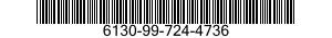 6130-99-724-4736  6130997244736 997244736