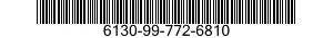 6130-99-772-6810  6130997726810 997726810