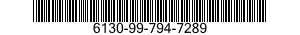 6130-99-794-7289  6130997947289 997947289