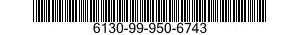6130-99-950-6743  6130999506743 999506743