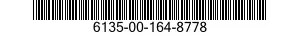 6135-00-164-8778 BATTERY,NONRECHARGEABLE 6135001648778 001648778