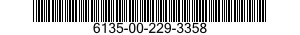6135-00-229-3358  6135002293358 002293358
