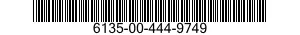 6135-00-444-9749  6135004449749 004449749