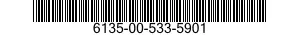 6135-00-533-5901  6135005335901 005335901