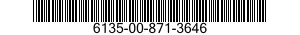 6135-00-871-3646 BATTERY,WATER ACTIVATED 6135008713646 008713646