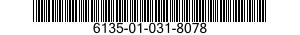 6135-01-031-8078 BATTERY,NONRECHARGEABLE 6135010318078 010318078