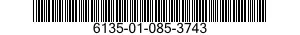6135-01-085-3743  6135010853743 010853743
