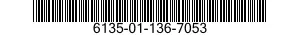 6135-01-136-7053 BATTERY,THERMAL 6135011367053 011367053