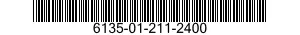 6135-01-211-2400  6135012112400 012112400