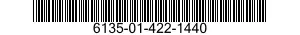 6135-01-422-1440 BATTERY,NONRECHARGEABLE 6135014221440 014221440