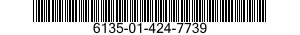 6135-01-424-7739 BATTERY,NONRECHARGEABLE 6135014247739 014247739
