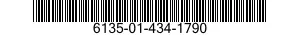 6135-01-434-1790 BATTERY,NONRECHARGEABLE 6135014341790 014341790